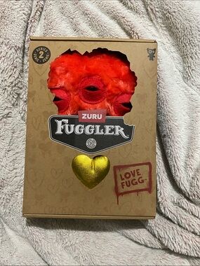 ZURU Fuggler Red Plush Monster Stuffed Toy
